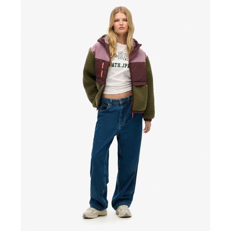 Superdry Hooded Fleece Jacket image number 3